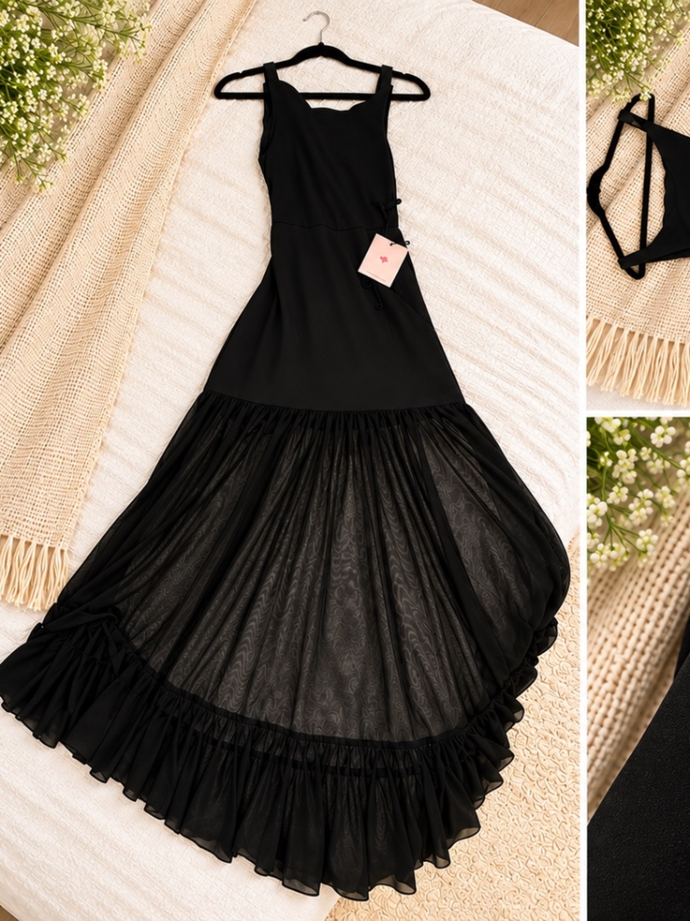 Beautiful Hello Molly black maxi dress in US size 4 / Small
